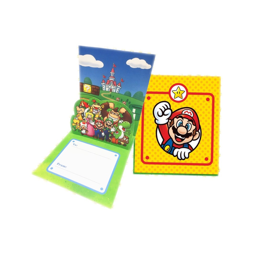 Mushroom Kingdom Pop-up Card